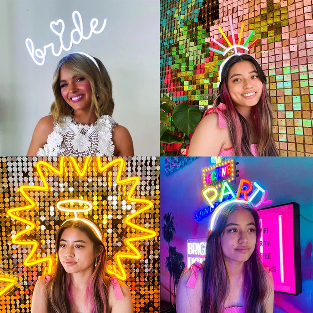 Headband Neon Signs